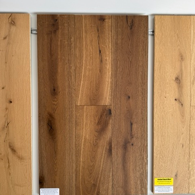 Boston Engineered Real Wood French Oak Smoked Brushed UV Oiled